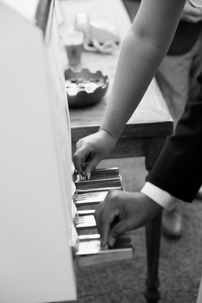 Interactive wedding guest experience vending machine in Cleveland Georgia