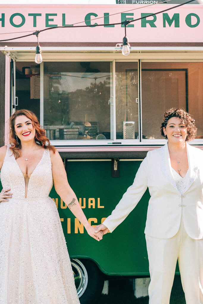 Pre-wedding at Hotel Clermont for Julie and Brittany